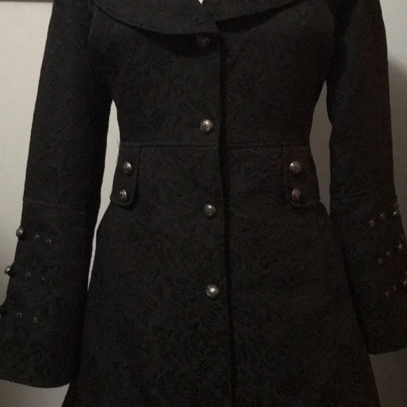 Hearts & Roses Steam Punk Jacket - Picture 4 of 15